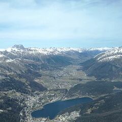 Verortung via Georeferenzierung der Kamera: Aufgenommen in der Nähe von Maloja, Schweiz in 3000 Meter